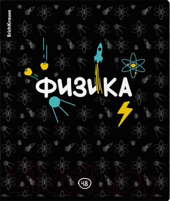 Изображение товара Тетрадь предметная Erich Krause Inscription Физика / 60662 (48л, клетка)