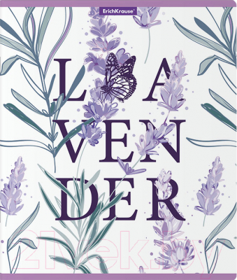 Изображение товара Тетрадь Erich Krause Lavender / 58277 (48л, клетка)