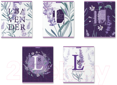Изображение товара Тетрадь Erich Krause Lavender / 58277 (48л, клетка)