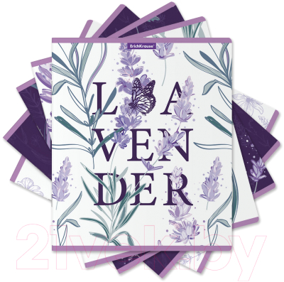 Изображение товара Тетрадь Erich Krause Lavender / 58277 (48л, клетка)