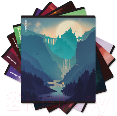 Изображение товара Тетрадь Erich Krause Silhouette Landscapes / 60581 (96л, клетка)