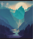 Миниатюра изображения товара Тетрадь Erich Krause Silhouette Landscapes / 60581 (96л, клетка)