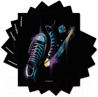 Изображение товара Тетрадь Erich Krause Sneakers / 60620 (48л, клетка)