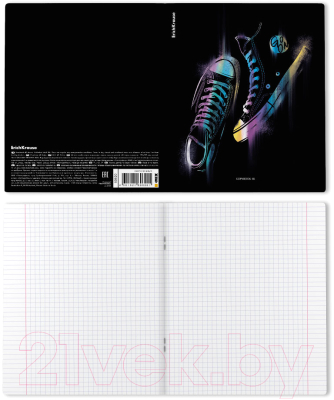 Изображение товара Тетрадь Erich Krause Sneakers / 60620 (48л, клетка)