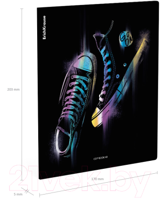 Изображение товара Тетрадь Erich Krause Sneakers / 60620 (48л, клетка)