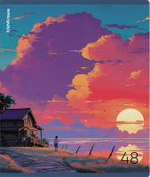 Тетрадь Erich Krause Бирюзовые миры / 60603 (48л, клетка) - 