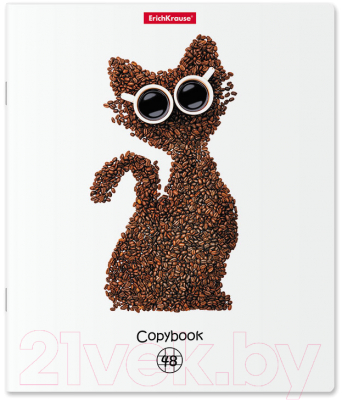 Изображение товара Тетрадь Erich Krause Кофейные метаморфозы / 58283 (48л, клетка)