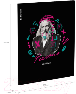 Изображение товара Тетрадь предметная Erich Krause Persons Химия / 60644 (48л, клетка)