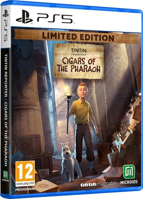 Игра для игровой консоли PlayStation 5 Tintin Reporter: Cigars of the Pharaoh Limited Edition (RU subtitles) - 