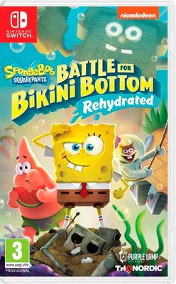 

Игра для игровой консоли, Spongebob SquarePants: Battle for Bikini Bottom Rehydrated