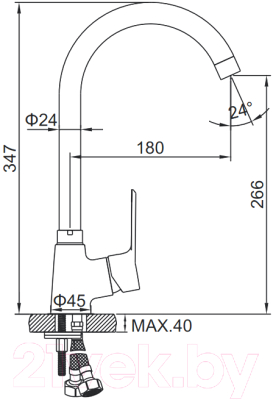 Смеситель Ledeme L4061