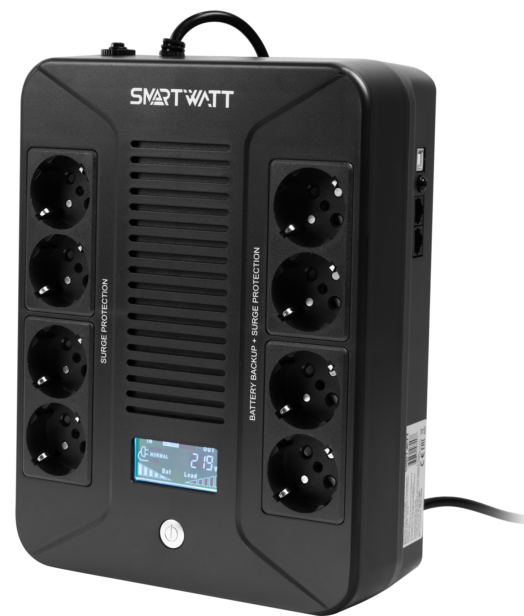ИБП SmartWatt UPS Safe Pro LCD 600 — фото 3