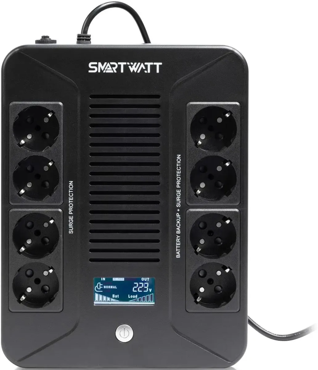 ИБП SmartWatt UPS Safe Pro LCD 600