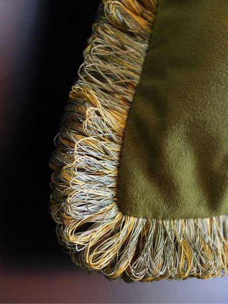 Изображение товара Подушка декоративная MATEX Itaka Wavy Line / 43-973 (оливковый)