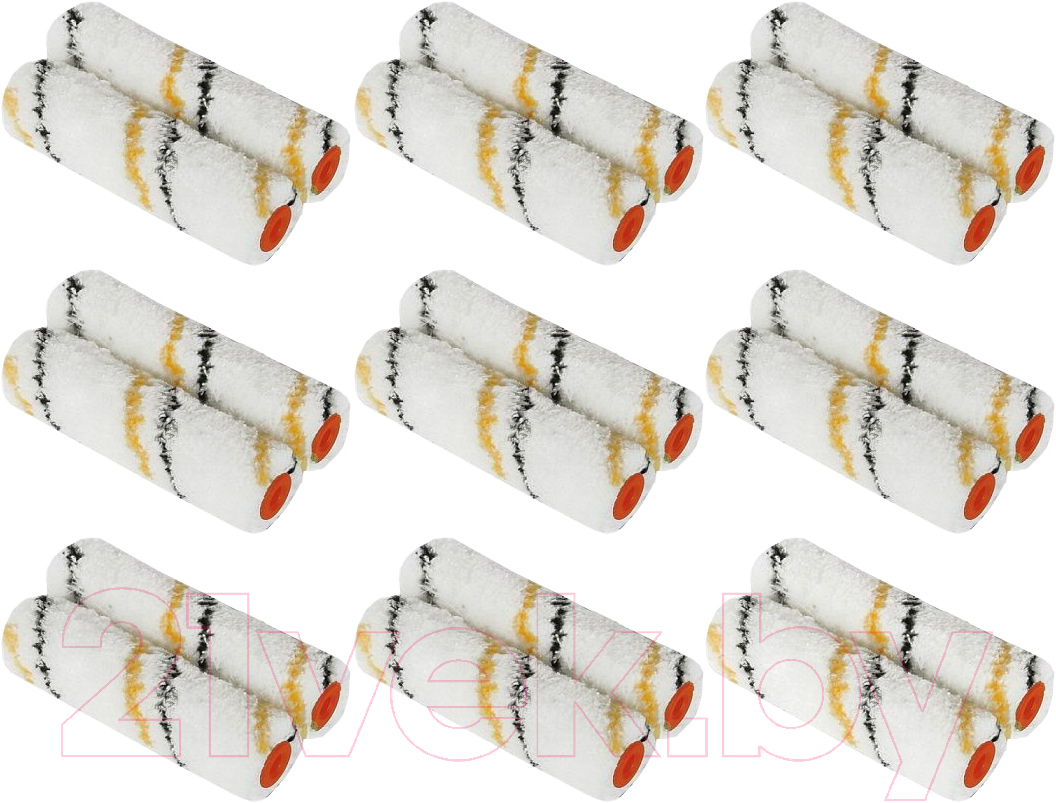 Набор роликов малярных Decor Микрофибра / 250-0050.21 (9x2шт, 60мм)