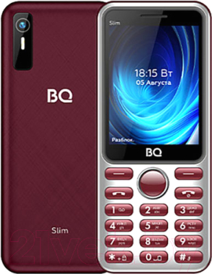 Мобильный телефон BQ 2833 Slim (красный)