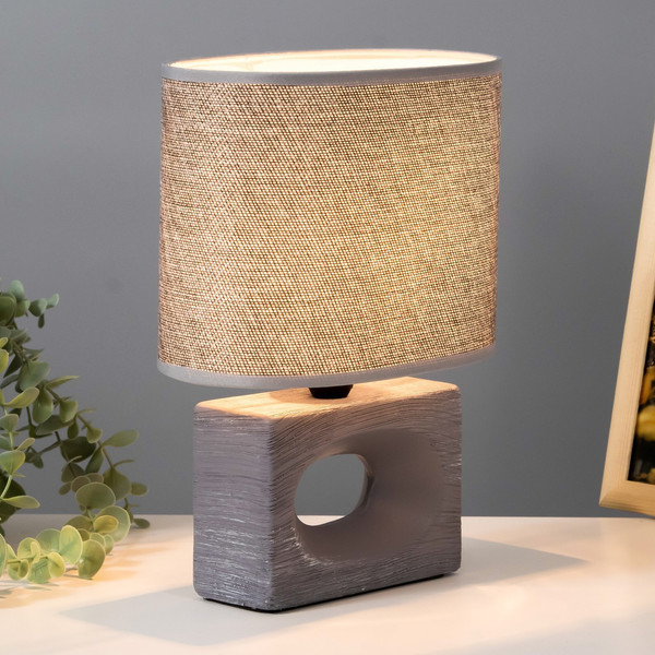 Изображение товара Прикроватная лампа Risalux Мишель 9037190 (серый)