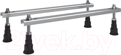 Ванна акриловая Lauter Versailles 150x75 / 21070050 (с ножками, лицевым и торцевым экранами)