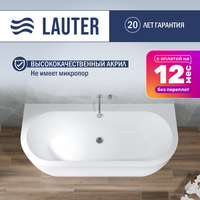 Ванна акриловая Lauter Imperia 170x75 / 21080075 (с ножками) - 