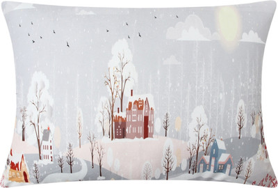 

Подушка декоративная, Winter city 60x40 / 10418353