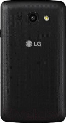 Смартфон LG L60 Dual / X145 (черный) - вид сзади