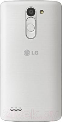 Смартфон LG L80+ Dual L Bello / D335 (черно-белый) - вид сзади