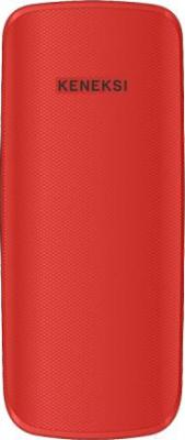 Мобильный телефон Keneksi E1 (красный) - вид сзади