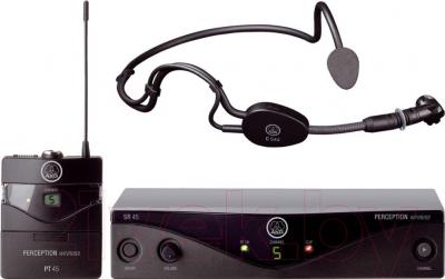 Радиосистема микрофонная AKG Perception Wireless 45 Sports Set BD-U2 - общий вид