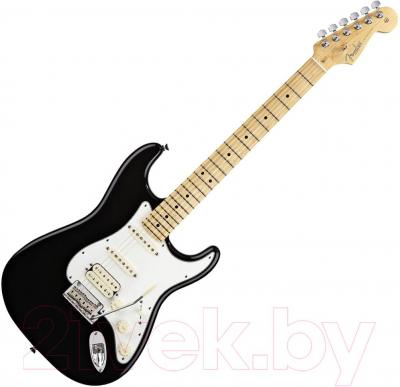 Электрогитара Fender Standard Stratocaster HSS (Black) - общий вид