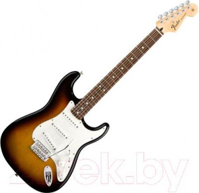 Электрогитара Fender Standard Stratocaster HSS Rosewood Brown Sunburst - общий вид
