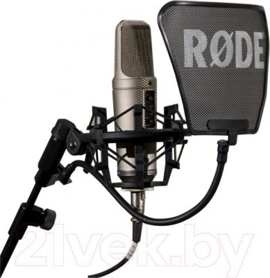 Микрофон Rode NT2-A - установка