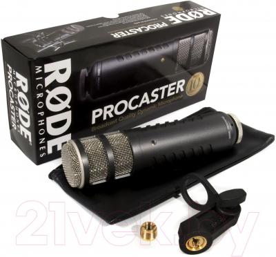 Микрофон Rode Procaster - комплектация