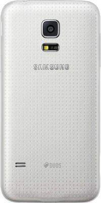 Смартфон Samsung Galaxy S5 mini / G800H (белый) - вид сзади