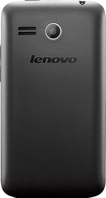 Смартфон Lenovo A316i Dual (черный) - вид сзади