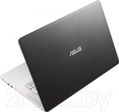 Ноутбук Asus N750JK-T4164D - вид сзади