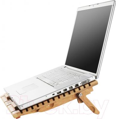 Подставка для ноутбука Deepcool N2600 - вид с ноутбуком