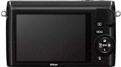 Беззеркальный фотоаппарат Nikon 1 S2 Kit 11-27.5mm (Black) - вид сзади