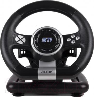 Игровой руль Acme Racing Wheel STi 078054 / 870709 - фронтальный вид