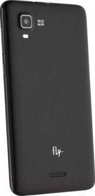 Смартфон Fly IQ4601 / Era Style 2 (черный) - вид сзади
