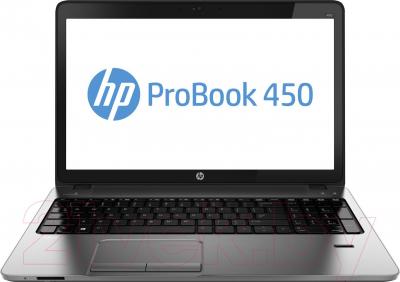 Ноутбук HP ProBook 450 G1 (F7Z37ES) - фронтальный вид