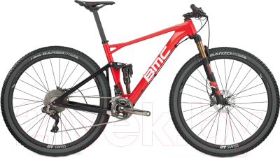 Велосипед BMC Fourstroke 01 XT Di2 2018 / FS01TEAM (M, красный/белый/черный)