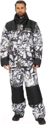 Изображение товара Костюм для охоты и рыбалки Huntsman Альтаир -45°C КМФ 374 Белый Alova (р-р 44-46/170-176)