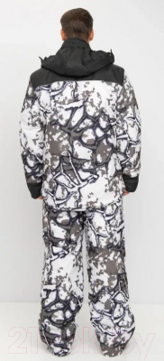 Изображение товара Костюм для охоты и рыбалки Huntsman Альтаир -45°C КМФ 374 Белый Alova (р-р 44-46/170-176)