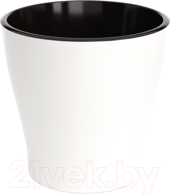 Изображение товара Кашпо Альтернатива Лея / М8858 (белый, с автополивом)