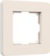 Рамка для выключателя Werkel Split W0013066 (айвори/белый, Soft-Touch) - 