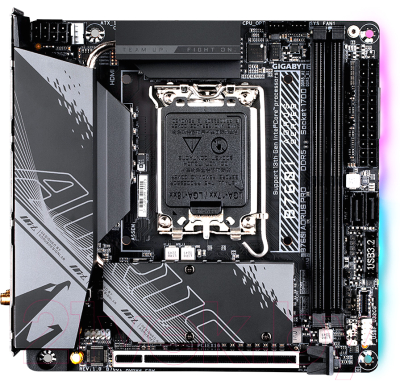 Материнская плата Gigabyte B760I Aorus Pro