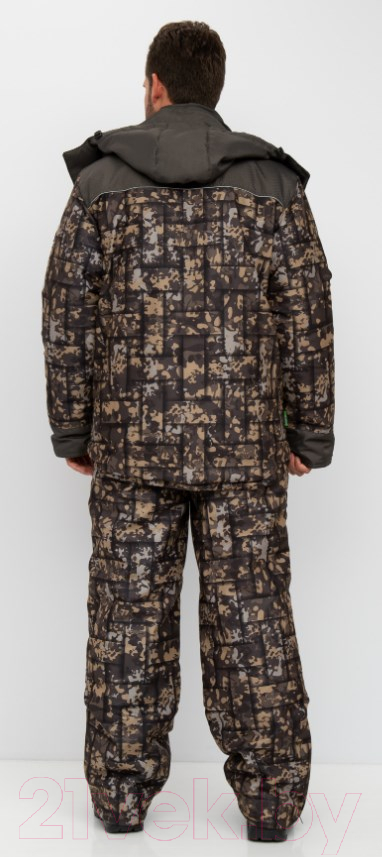 Костюм для охоты и рыбалки Huntsman Альтаир -45°C КМФ 005 Хаки Alova (р-р 48-50/170-176) — фото 2