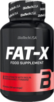 Жиросжигатель BioTechUSA FAT-X (60 таблеток) - 