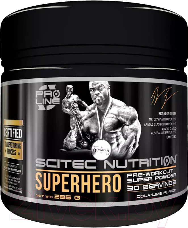 Предтренировочный комплекс Scitec Nutrition Superhero