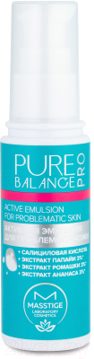 Эмульсия для лица Masstige Pure Balance Pro Активная для проблемной кожи (50мл)